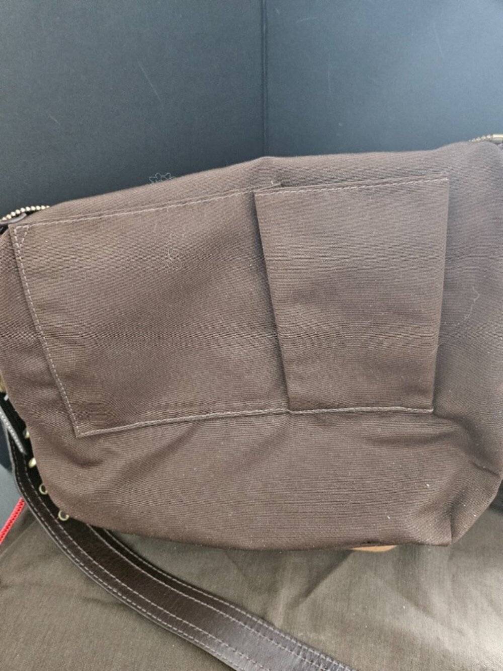 Coach Hobo Crossbody Patch Work Brown & Gold bag No. G0771-10387 -EUC (VINTAGE) - Picture 14 of 15